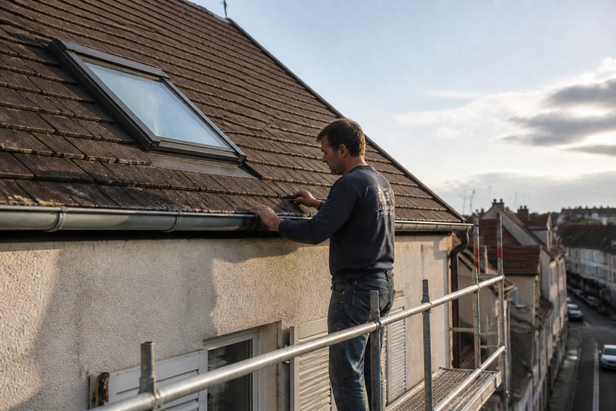 Pose velux confort thermique maison Étréchy